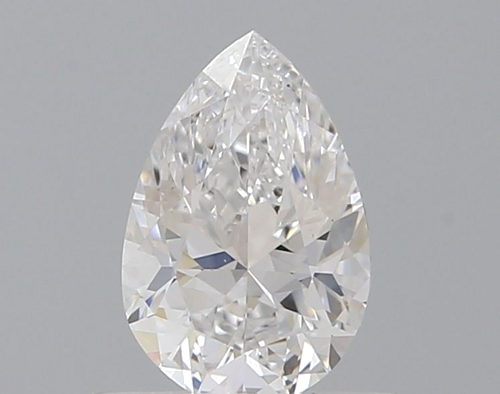 0.5 carat D-VS1 Natūralus Pear Deimantas (1)