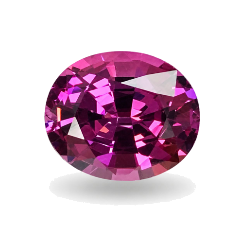 4.55 carat PINK Oval Garnet (1)