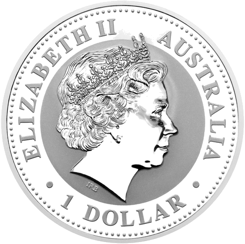 2009 Kookaburra Australija 1 oz sidabrinė moneta (2)