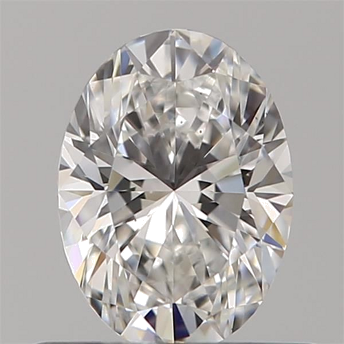 0.51 carat E-VS2 Natūralus Oval Deimantas (1)