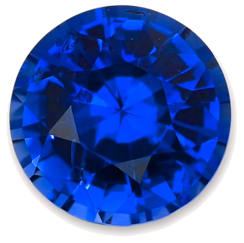 0.56 carat BLUE Round Safyras (1)