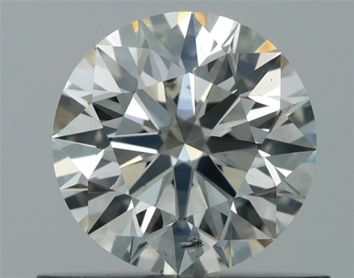 0.56 carat I-SI2 Excellent cut Natūralus Round Deimantas (1)