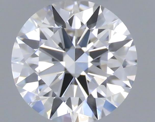 0.19 carat F-VVS1 Excellent cut Natūralus Round Deimantas (1)