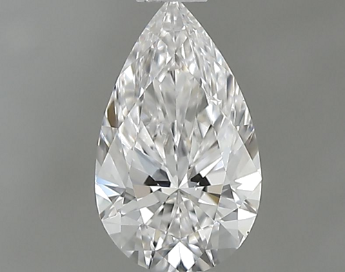 0.5 carat E-SI1 Natūralus Pear Deimantas (1)