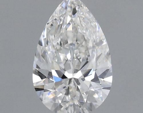 0.31 carat F-VS1 Natūralus Pear Deimantas (1)