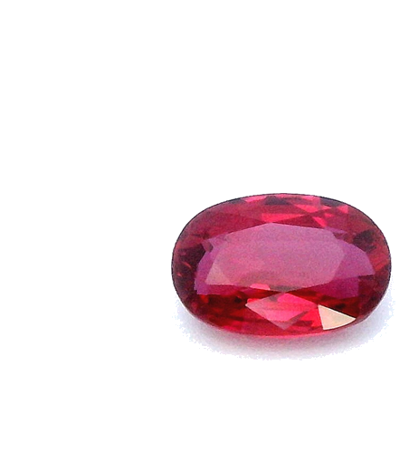 0.69 carat RED Oval Rubinas (1)