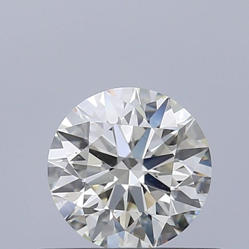 0.52 carat K-SI1 Excellent cut Natūralus Round Deimantas (1)