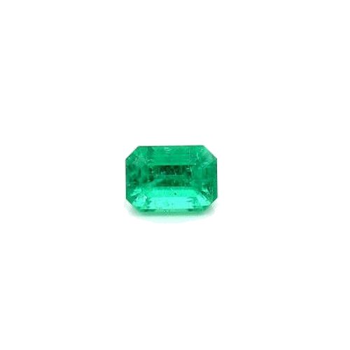 0.64 carat GREEN STEP cut Octagonal Smaragdas (1)