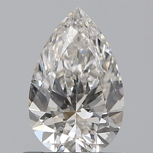 0.62 carat I-VVS1 Natūralus Pear Deimantas (1)