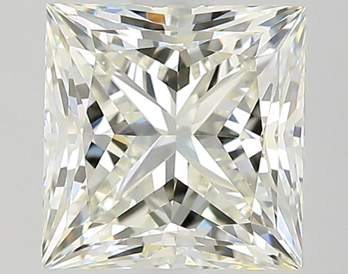1.51 carat K-VVS2 Natūralus Princess Deimantas (1)