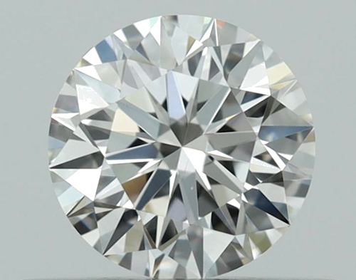 0.45 carat I-VVS2 Excellent cut Natūralus Round Deimantas (1)