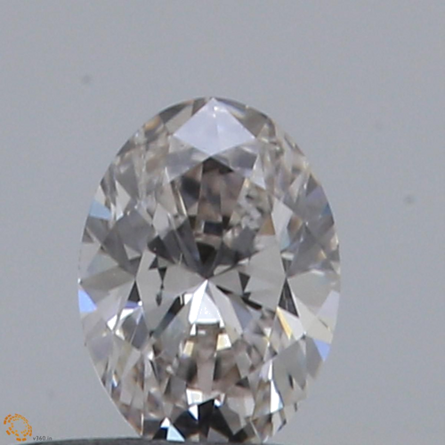 0.3 carat Faint Pinkish Brown-VS1 Natūralus Oval Deimantas (1)