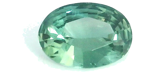 0.54 carat GREEN Oval Safyras (1)