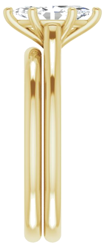 14K Yellow 9x4.5 mm Marquise Solitaire Engagement Ring Mounting (9)