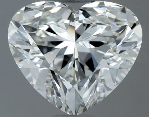1.3 carat H-VS2 Natūralus Heart Deimantas (1)
