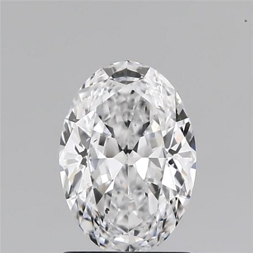1.01 carat D-SI1 Natūralus Oval Deimantas (1)