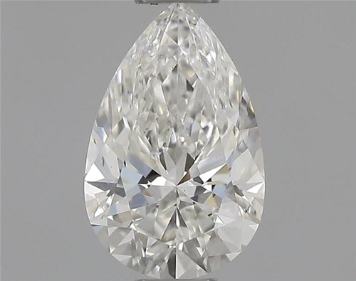 0.45 carat G-VS2 Natūralus Pear Deimantas (1)