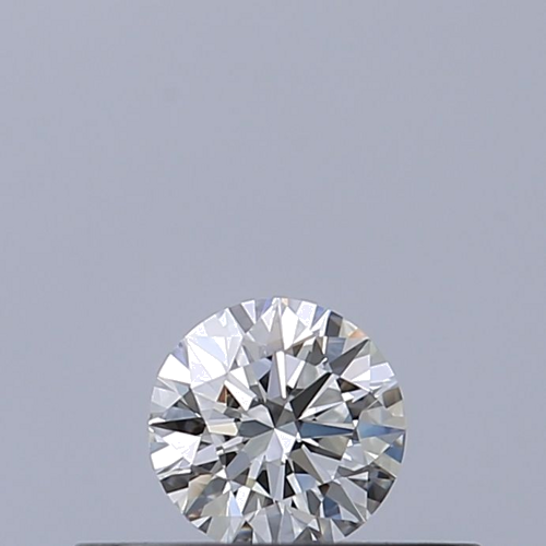 0.19 carat F-VVS1 Excellent cut Natūralus Round Deimantas (1)