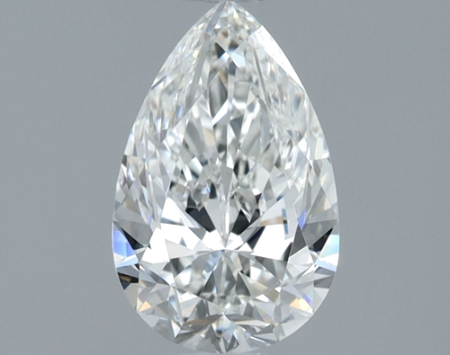 1.0 carat G-VS1 Natūralus Pear Deimantas (1)