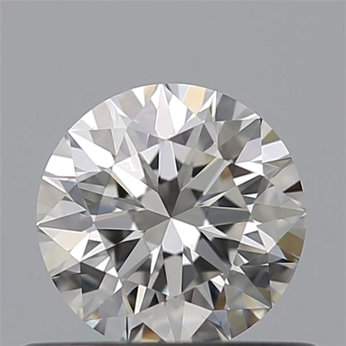 0.51 carat H-VVS2 Excellent cut Natūralus Round Deimantas (1)