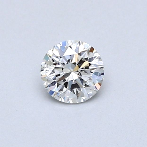 0.37 carat G-SI2 Very Good cut Natūralus Round Deimantas (1)