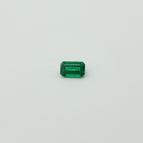 0.28 carat GREEN STEP cut Octagonal Smaragdas (1)