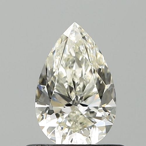 0.64 carat J-VS2 Natūralus Pear Deimantas (1)