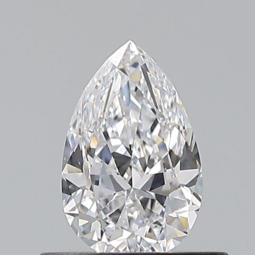 0.5 carat D-VS1 Natūralus Pear Deimantas (1)
