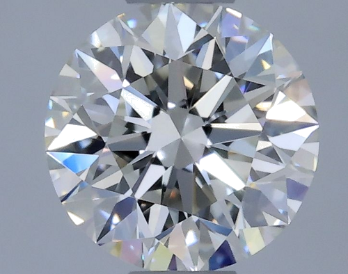 0.53 carat I-VVS1 Excellent cut Natūralus Round Deimantas (1)