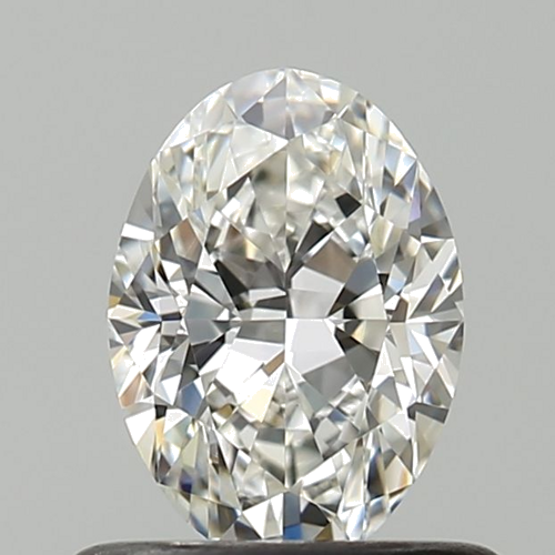 0.56 carat F-VVS2 Natūralus Oval Deimantas (1)