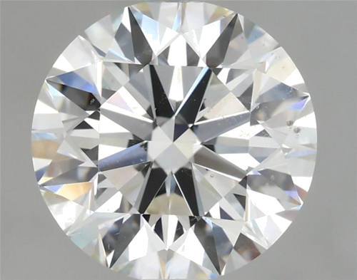 1.9 carat I-SI1 Excellent cut Natūralus Round Deimantas (1)