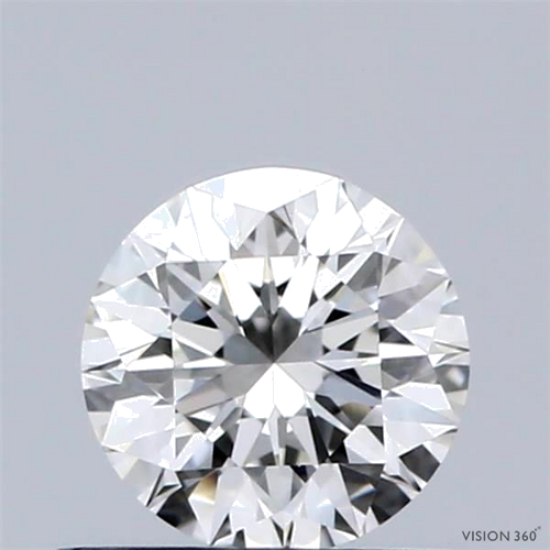 0.52 carat J-VVS2 Excellent cut Natūralus Round Deimantas (1)