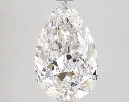 2.58 carat E-IF Natūralus Pear Deimantas (1)