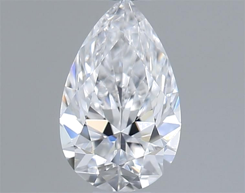 0.43 carat D-VS1 Natūralus Pear Deimantas (1)