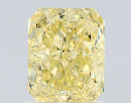 1.24 carat Fancy Yellow-IF Natūralus Radiant Deimantas (1)