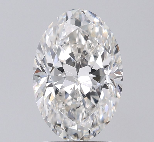 2.51 carat H-SI2 Natūralus Oval Deimantas (1)