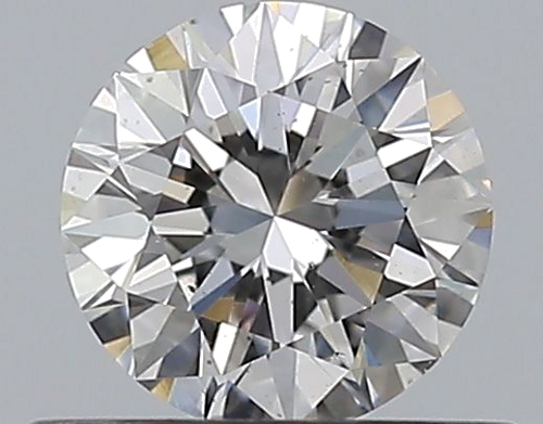 0.51 carat F-SI1 Excellent cut Natūralus Round Deimantas (1)