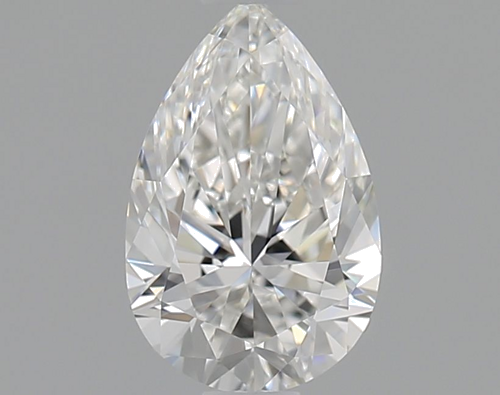 0.71 carat F-VVS1 Natūralus Pear Deimantas (1)