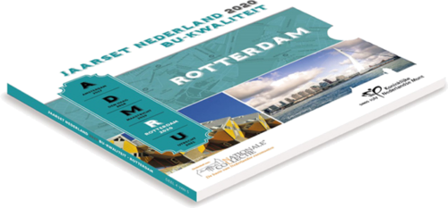 2020 Nyderlandai Roterdamas BU Euro monetų rinkinys (3)