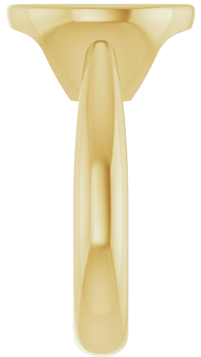 Sužadėtuvių Žiedas „Bezel-Set Solitaire“ 14k yellow gold Oval 12mm x 10mm (4)