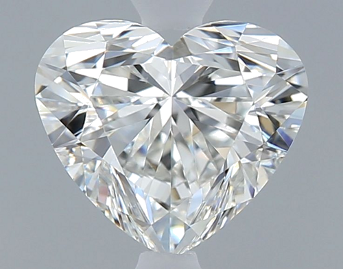 0.6 carat G-VS2 Natūralus Heart Deimantas (1)