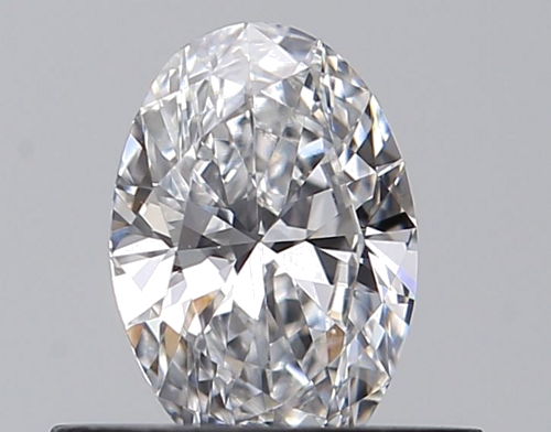 0.41 carat D-VVS2 Natūralus Oval Deimantas (1)