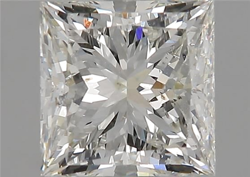 1.73 carat I-SI2 Natūralus Princess Deimantas (1)
