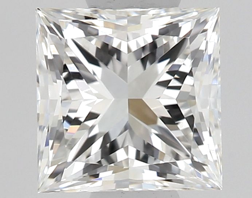 0.5 carat F-IF Natūralus Princess Deimantas (1)