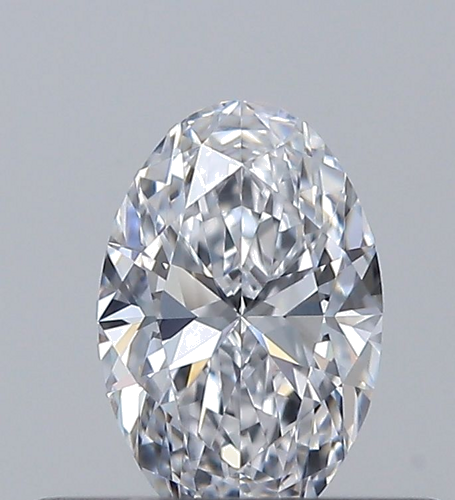 0.3 carat D-VVS1 Natūralus Oval Deimantas (1)