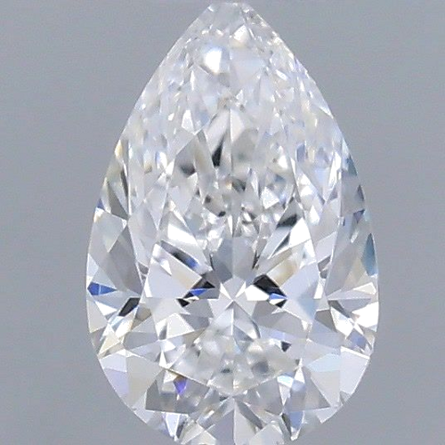 0.3 carat E-SI1 Natūralus Pear Deimantas (1)