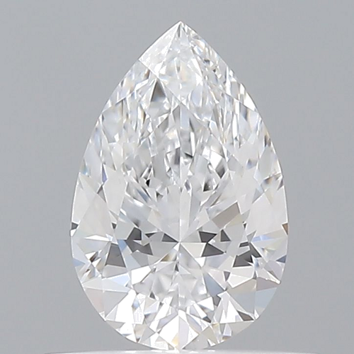 0.51 carat D-VS1 Natūralus Pear Deimantas (1)