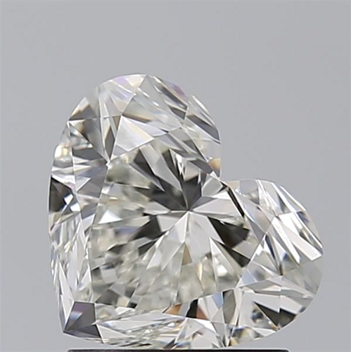 1.53 carat J-VVS1 Natūralus Heart Deimantas (1)