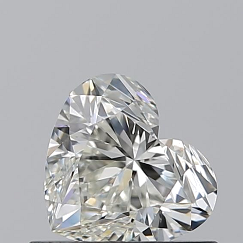 0.53 carat J-IF Natūralus Heart Deimantas (1)