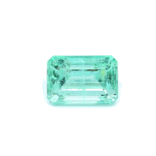 2.77 carat GREEN STEP cut Octagonal Smaragdas (1)